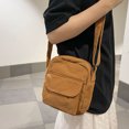thumbnail image 4 of Bolso Bandolera S para Mujer Color Sólido Embrague Lona, 4 of 9