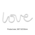 thumbnail image 2 of Lámpara de neón Letras de amor románticas Luz de noche LED Carga USB Decoración para el hogar, 2 of 7