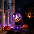 thumbnail image 6 of YingYouFu Halloween Acrylic Suncatcher Hanging Ornament, Ghost Pumpkin Maple Leaf Design Window Pendant, Decorative Hanging Decor for Window, Wall, Home, Fall Thanksgiving, Holiday Party Decoration, 6 of 6