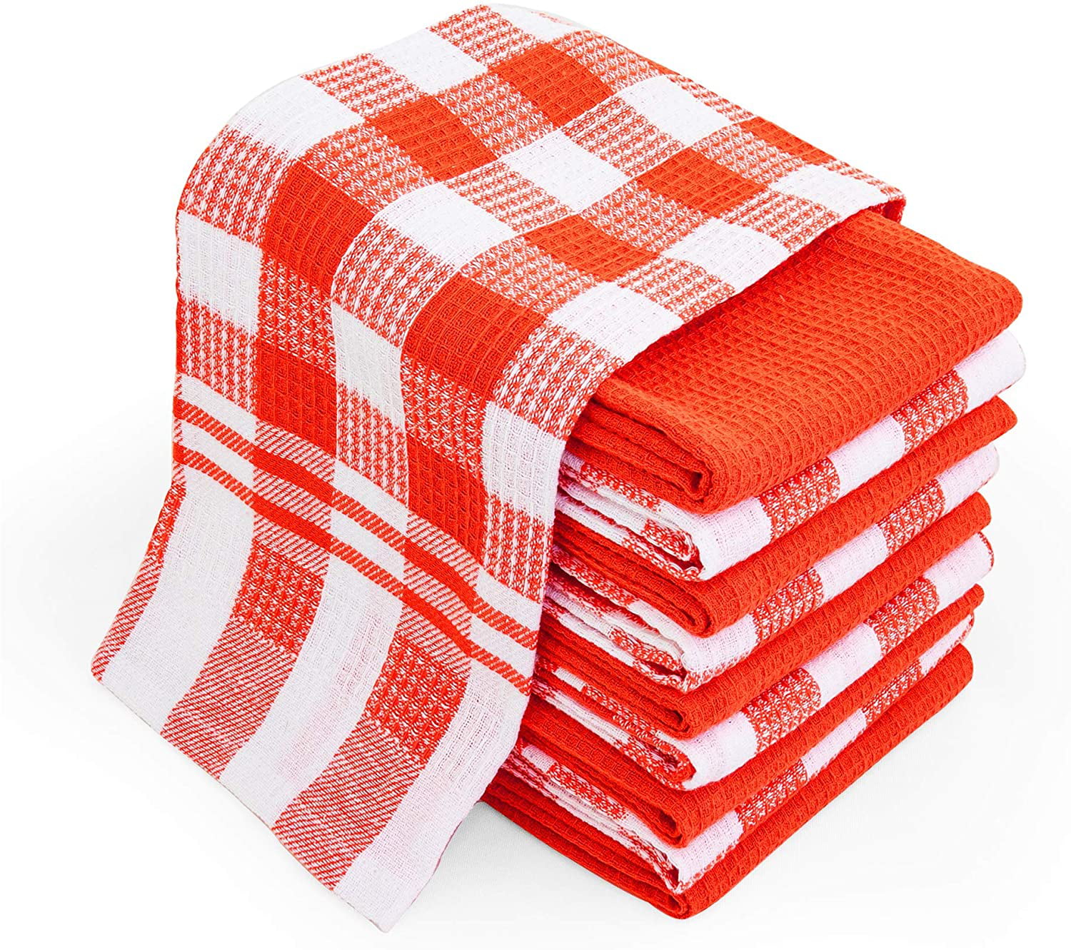 100% Cotton Terry Kitchen Tea Towels Dish Cloths Pack of  5,10 15 