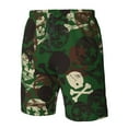 thumbnail image 4 of Pofeuu Camouflage Skull Prin Men's Swim Trunks Quick Dry Bathing Suit Swimming Board Shorts Mesh Lining Beach Swimwear-XX-Large, 4 of 6