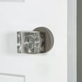thumbnail image 2 of Viaggio Clomhmqdc_Sd Circolo Hammered Solid Brass Non-Turning One-Sided Dummy Door Knob -, 2 of 7