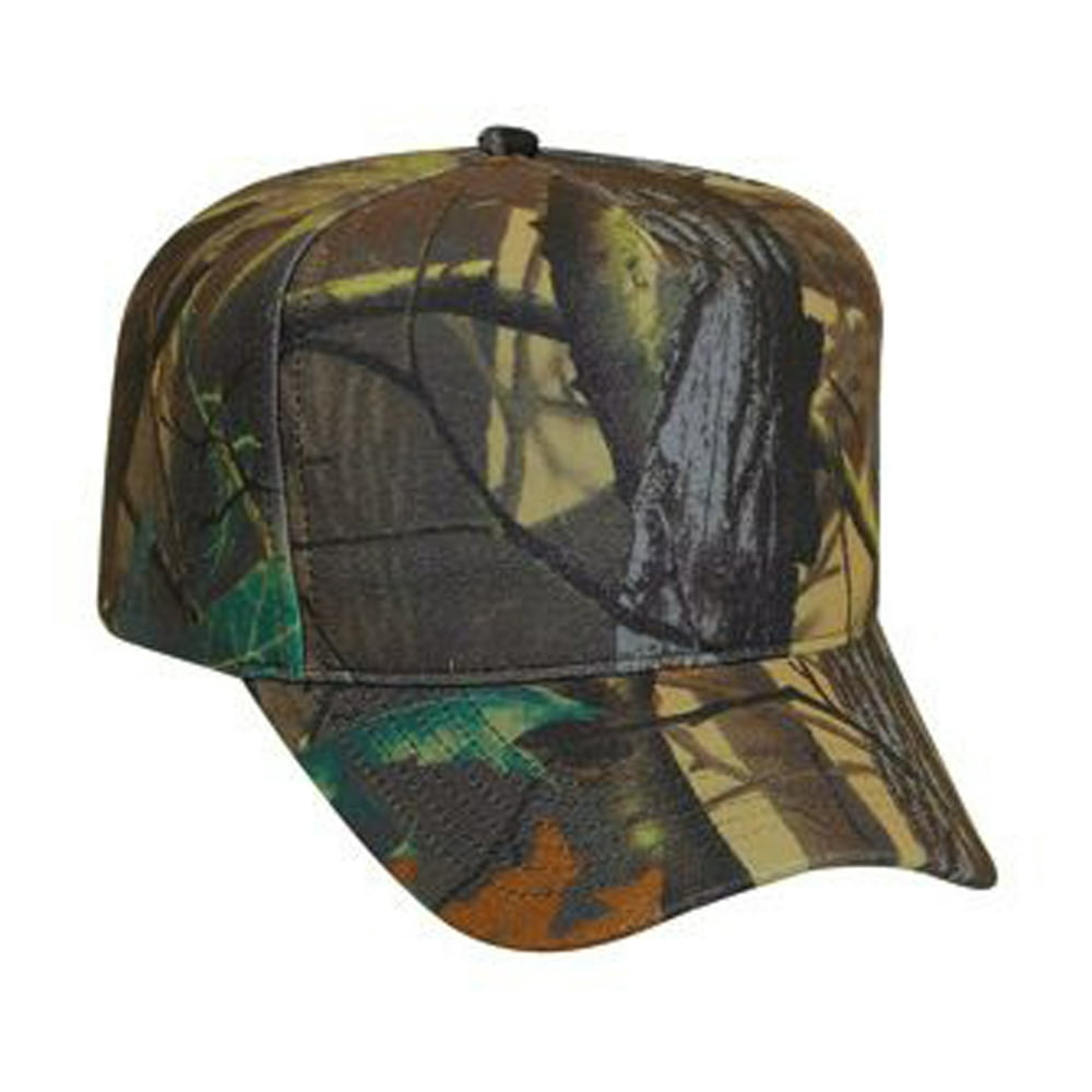 Otto Cap Camouflage Polyester Low Crown Golf Style Caps - Hat / Cap for ...