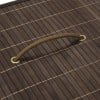 thumbnail image 4 of vidaXL Collapsible Laundry Basket Laundry Bin Dirty Clothes Hamper Round Bamboo, 4 of 7