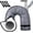 Silver, variant on Portable AC Hose Insulation Sleeve - Thermal Pipe Wrap | Adjustable Cover | Reduces Energy Loss, Secure Hook & Loop Closure, Washable & Reusable Design, for 5 & 5.9 Inch Exhaust Hoses, Efficient