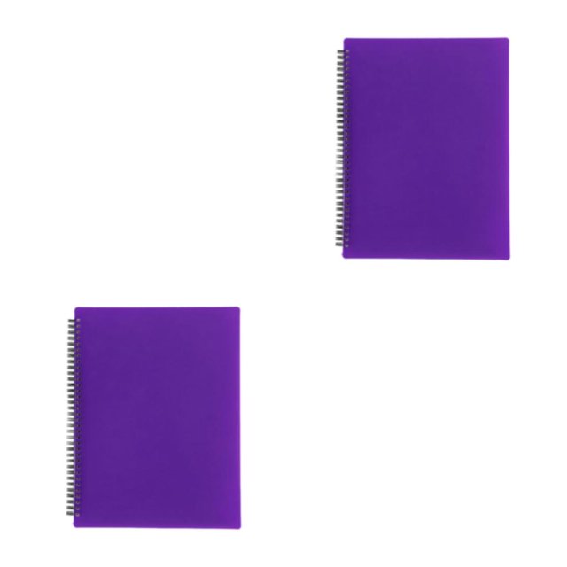 Decodeary A4 Solution de Dossier de Musique pour l'Organisation de la Musique Légère et Portable Violet 2Set