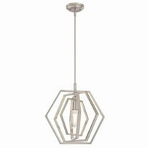 Westinghouse Lighting 6369800 Pendant Light - Brushed Nickel - 15.75 in.