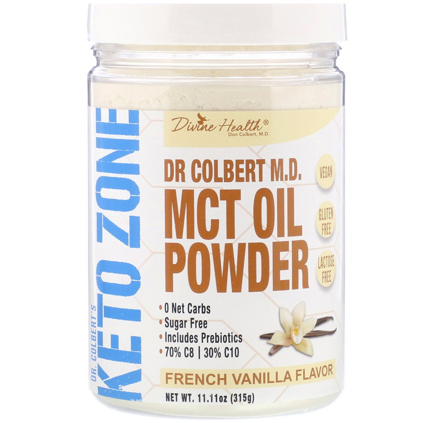Keto Zone MCT Oil Powder (French Vanilla)