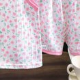thumbnail image 2 of KPOPLK Toddler Girl Clothes Girl Summer Outfits Cute Pattern Ruffle Sleeveless Shirts Tops Shorts Set for Girl Clothing(5-6 Years,Pink), 2 of 6