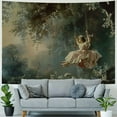 thumbnail image 4 of GOSMITH World Classic Art Masterpiece Tapestry Series Jean Honore Fragonard The Swing. Classical Art Tapestry Antique Vintage Collection Home Décor Painting, 4 of 6