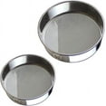thumbnail image 2 of Nvzi Flour Sifter for Baking (6-Inch and 8-Inch) - Sieve Fine Mesh,Set of 2 (60 Mesh) - Premium Rustproof Stainless Steel, 2 of 5