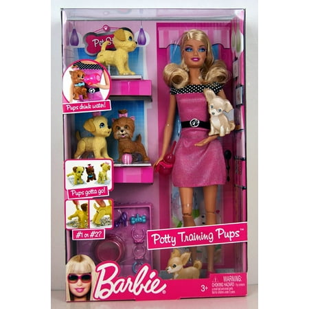 Barbie Potty Training Pups