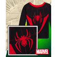 thumbnail image 5 of Marvel Boys' Pajamas - 4 Piece Spiderman Halloween Costume Long Sleeve Top & Pants Set (2T-10), 5 of 7