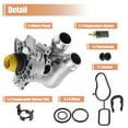 thumbnail image 7 of Unique Bargains 1 Set Aluminum Alloy Electric Engine Water Pump Automotive Assembly for Audi A3 2008-2013 06H121026DD, 7 of 7
