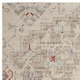thumbnail image 4 of SAFAVIEH Windsor Danita Transitional Area Rug, Light Grey/Ivory, 3' x 5', 4 of 6