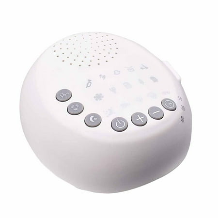 Smart Noise Sleeping Machine Aid-Sleeping Machine for Home Bedroom Living-room (White, No (Best White Noise App For Sleeping)