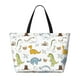 thumbnail image 2 of Easygdp Dinosaur Bolsa de Viaje de Playa de Gran Capacidad, Bolsa Tote Perfecta para la Playa, Escapadas de Fin de Semana y Viajes, 2 of 7