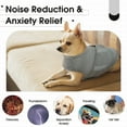 thumbnail image 5 of IDOMIK Dog Anxiety Jacket Adjustable Dog Calming Vest for Fireworks Travel Separation Dog Anxiety Relief Shirt for Small Dogs(Gray XL), 5 of 7