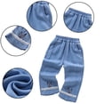 thumbnail image 5 of QUDDERR Kids Toddler Girls Jeans Pants Denim Flared Pants 1-6Y Sport Active Casual Pants Elastic Casual Full Length Pants Denim Leggings, 5 of 5