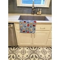thumbnail image 2 of Carolines Treasures BB3922KTWL Red Border Collie Dog House Collection Kitchen Towel, 2 of 4