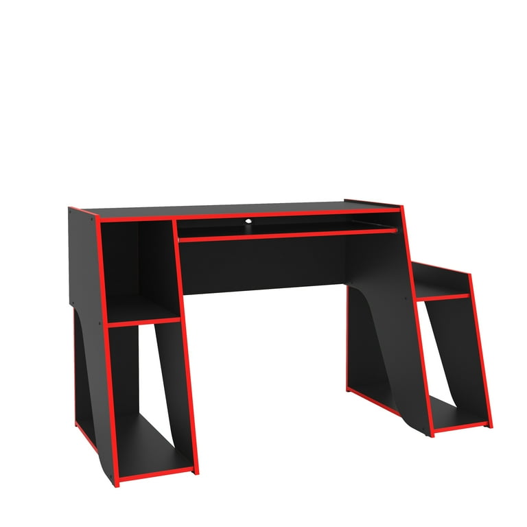 Red and black desk discount