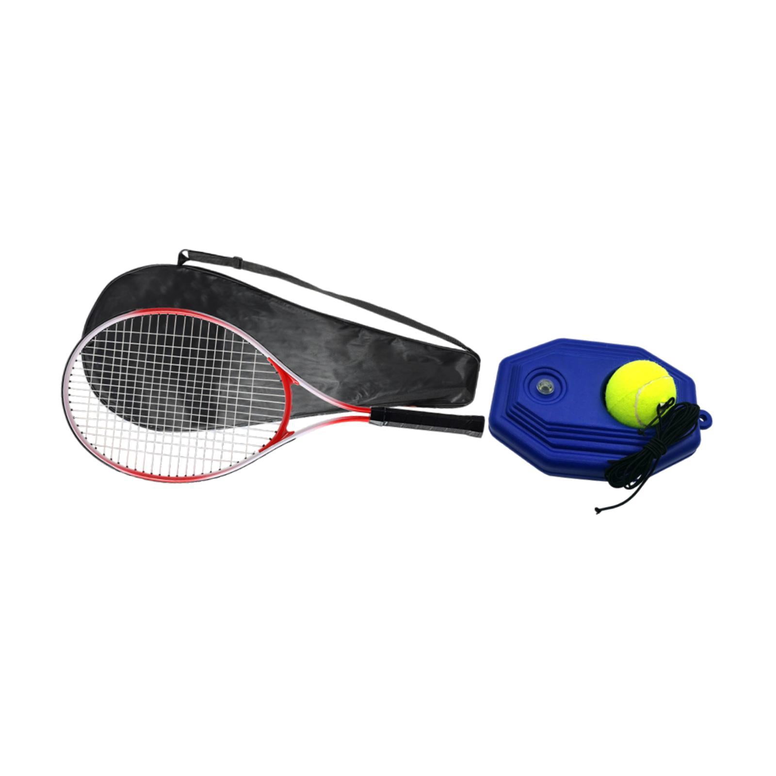 Baoblaze Tennis Racket Parent Child Activities Beginners Tennis Training Ball Adults Red
