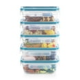thumbnail image 3 of Snapware Total Solutions 10-piece Rectangular Plastic Food Storage Set, 3 of 6