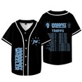 thumbnail image 2 of Jay Wheeler TRAPPii Tour Merch Baseball Jacket T-shirts Women Men Fashion Casual Short Sleeve Jersey, 2 of 3