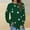 Army Green, variant on BLTIBY Womens Long Sleeve Sweatshirts Spring Fall Star Printed Round Neck Loose Casual Top Fashion Comfortable Pullover Blouse Khaki M