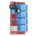 thumbnail image 4 of DC Relay Control Board,4 Channel Relay Module Relay Control Module USB Relay Module Streamlined Design, 4 of 14