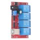 thumbnail image 4 of Módulo de relé de 4 canales, unidad USB, placa de relé CC libre, Control por computadora, placa PLC, 3 modos de funcionamiento, 12V VoborMX herramienta, 4 of 8