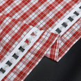 thumbnail image 4 of Set Of 2 Blackout Curtains Perforated With 2 Plaid Window, 4 of 4