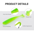 thumbnail image 2 of Goture Fishing Soft Plastic Lures Kit Jig Head Hooks Crappie Lures Trout Bass Fishing Worm Lures Crappie Jigs Fishing Lures Set with Tackl Box for Freshwater Saltwater Fishing, 2 of 8