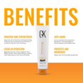 thumbnail image 4 of GK HAIR Global Keratin The Best (3.4 Fl Oz/100ml) Smoothing Keratin Hair Treatment - Professional Brazilian Complex Blowout Straightening For Silky Smooth & Frizz Free Hair - Formaldehyde Fr, 4 of 7