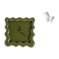 thumbnail image 1 of Reloj De Pared De Granja Silencioso Y Figura De Caballo De Porcelana, Escultura Decorativa Para Cocina, Baño, Sala De Estar, Oficina Y Estudio., 1 of 8