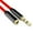 Red, variant on Premium Earphone Gold Plated Plug 3.5mm Jack Audio Extension Cable Aux Cord Male to Female Extender BLACK 3M