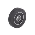 thumbnail image 3 of Unique Bargains Roulement à Rouleau à Poulie en PU 6x28x6 mm, Roue de Guidage Revêtue de Polyuréthane pour Usage Industriel, Noir, 3 of 5