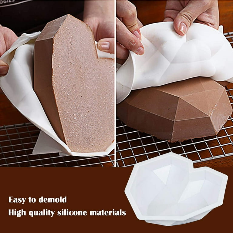 Diamond Silicone Fondant Chain Mold Purse Bag Cake Decorating Gum