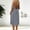 Gray, variant on Beach Dresses for Women Dress for Wedding Guest 2026 Summer Solid Color Backless Breathable Loose Fit Interview Dress for Daily and Commute