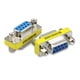 thumbnail image 2 of 4X Adaptador de Vídeo de Computadora DB9 DB9 Macho A Hembra Puerto Serie A Orificio Adaptador de Cable VGA Hembra de 9, 2 of 5