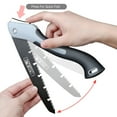 thumbnail image 4 of AIRAJ Folding Saw Woodworking Folding hacksaw Multifunction Cutting Wood Sharp Camping Garden Prunch Saw Tree Chopper Knife Hand, 4 of 6