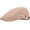 Khaki, variant on CoCopeaunts Cotton Beret Fashion Men Women Paperboy Hat Solid Plain Ivy Cabbie Flat Caps Casual Gastby Newsboy Hat