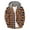 Brown, variant on Mens Hoodies Shirts Jacket Flannel Long Sleeve Button up Plaid Casual Trendy Hooded Coat with Pocket New Mens Outerwear Jacket Blue M