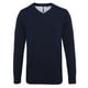 thumbnail image 1 of Asquith & Fox - Sudadera con cuello en V para hombre (Azul marino), 1 of 1