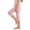 Pink, variant on WAVSUF Girls Capri Leggings, Skinny Fit Elastic Waist Comfort Soft Summer Yoga Sports Pants Light Blue 7-8