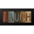 thumbnail image 2 of Pinto, Patricia 18x10 Black Modern Framed Museum Art Print Titled - LAUGH, 2 of 5