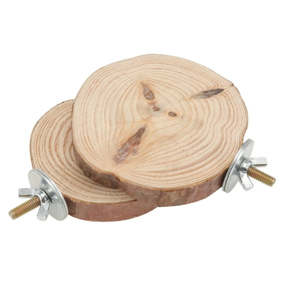 unbranded  2 PCS Bird Feeder Hangers for outside Stand Jumping Plaything Perch