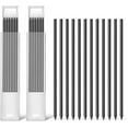 thumbnail image 4 of 12 Pcs Recharges de Crayons 2.8 mm Remplacement Trou Profond Pratique Construction Mécanique Type de Dessin 0, 4 of 7