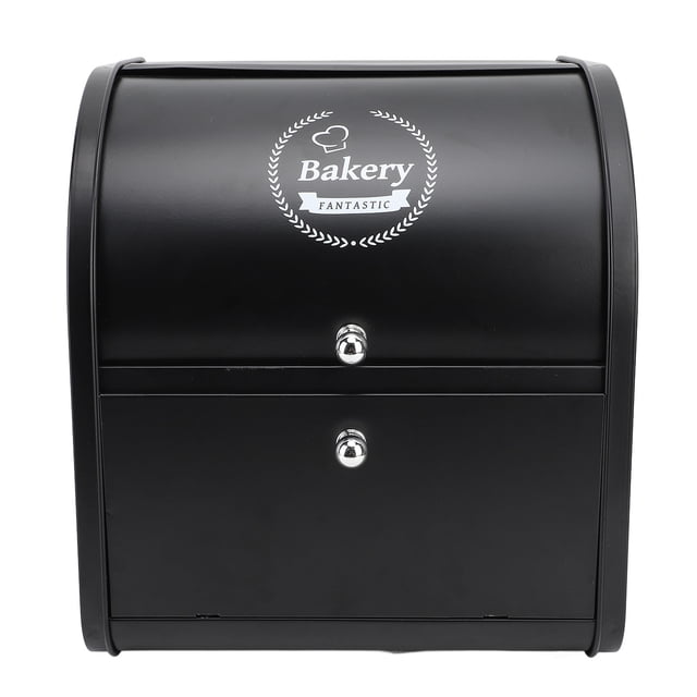 Bread Box, Double Layer Bread Box Bread Container Bread Storage Container Bread Storage Container Kitchen Counter