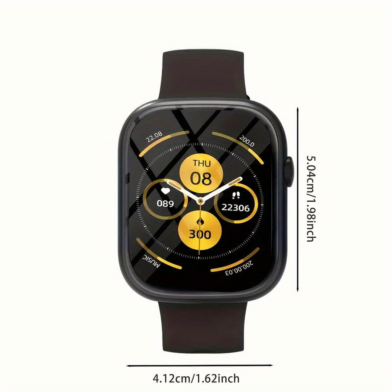 2024 New 2.01" Touch Screen Smartwatch with Talk Function, Dual Band GPS, Fitness Tracker for Men Women, iPhone Android Compatible